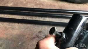 Самодельная тренога для поднятия грузов