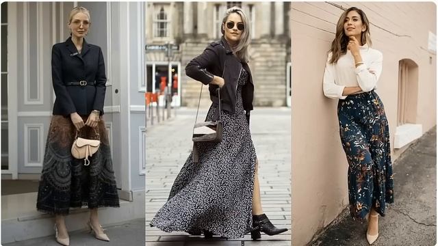ДЛИННЫЕ ЮБКИ ОСЕНЬ-ЗИМА 2024/25 💖ШИКАРНЫЕ ЭЛЕГАНТНЫЕ ОБ? смотреть онлайн