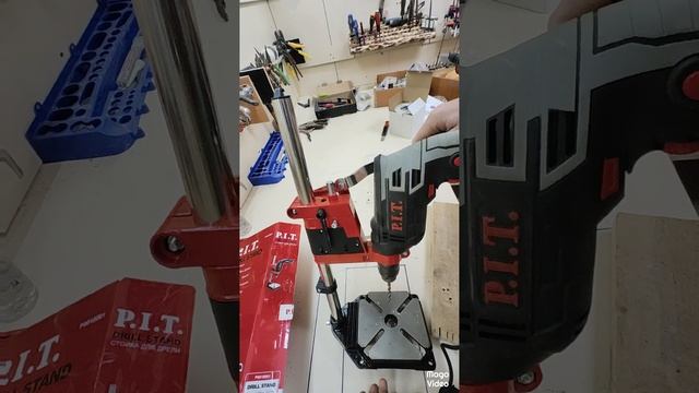 Замена сверлильного станка. Стойка для дрели P.IT. смотреть онлайн