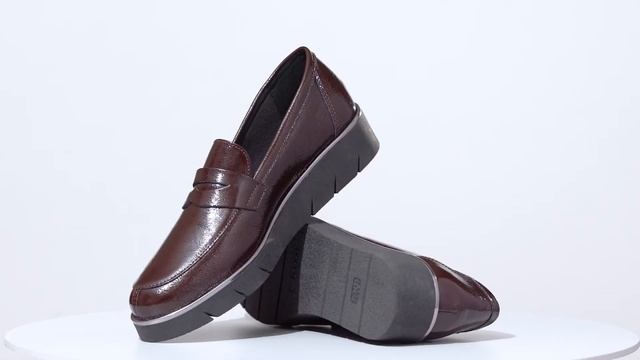 Полуботинки демисезонные женские The FLEXX бордовые смотреть онлайн