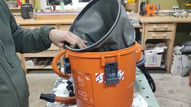 Строительный пылесос Daewoo 2516s. Просто обзор смотреть онлайн