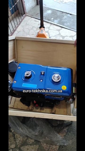 Двигун дизельний на мотоблок Zubr R195NM 12 к. с. електростар смотреть онлайн