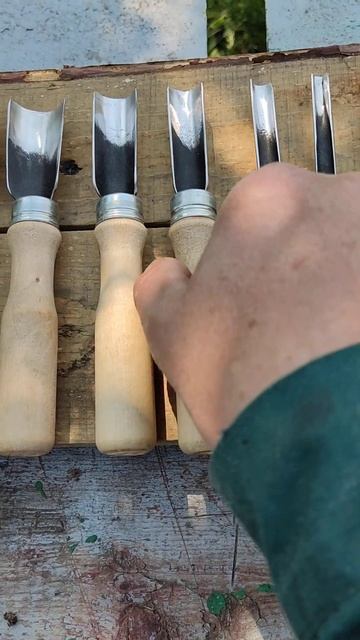 Делаю набор стамесок для резьбы по дереву смотреть онлайн