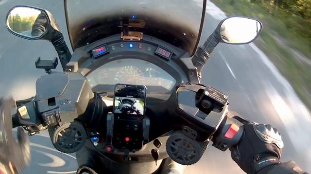 Тест Китайской экшен  КАМЕРЫ С Выносным микрофоном..В мото шлеме..