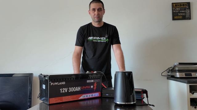 Тест аккумулятора LiFePo4 300Ah смотреть онлайн