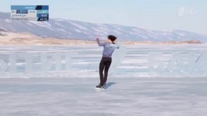 Владислав Дикиджи  и его четверной аксель на Байкале /