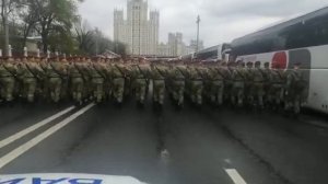 Второй полк на Параде Победы - Гимн Второго полка ОДОН