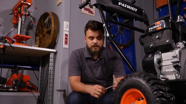 Как собрать снегоуборщик Patriot PRO 750 смотреть онлайн