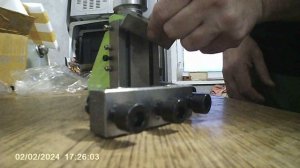 Фрезерная приставка к токарному станку WM210