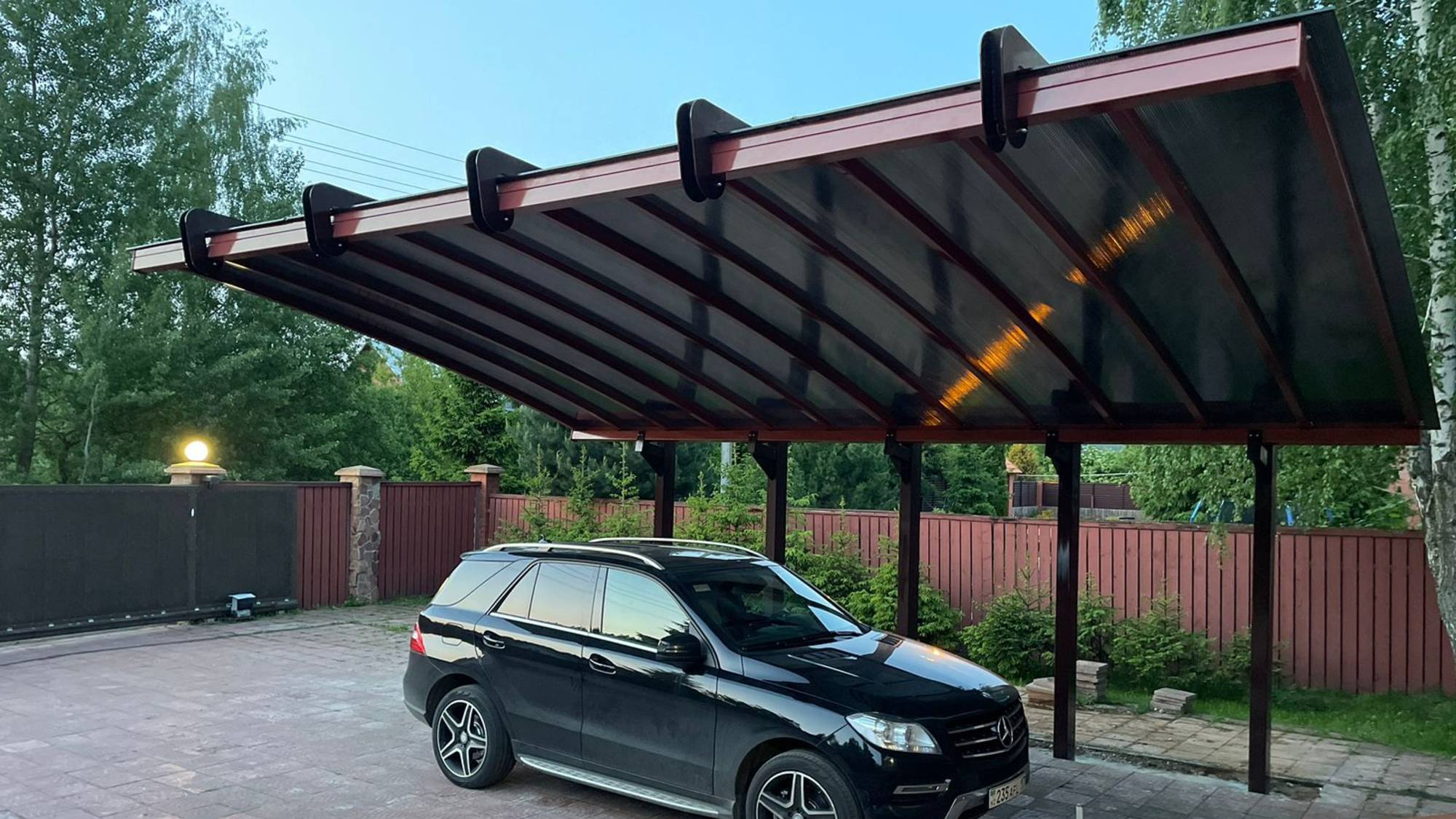 Консольный навес "Каскад-К" смотреть онлайн