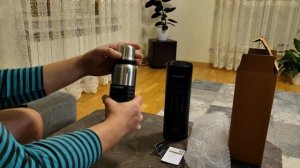 Распаковка — Термос для напитков Bobber Flask-470 Matte