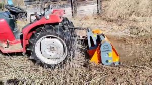 Косилка-мульчер Rossel NEFL-135 в деле 🔥