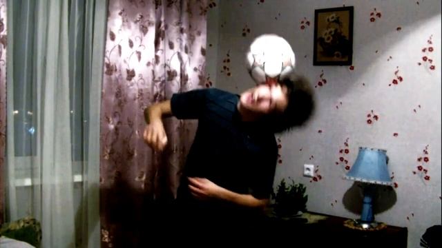 Тренировка: Катаю мяч по лицу, кручу мяч вокруг головы смотреть онлайн