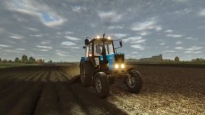 Farming Simulator 25 / Вспашка поля на МТЗ-82.1 / Карта Zielonka