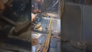 ВАЗ сварка усилителя и порога