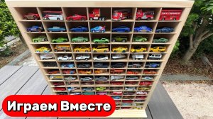 Машинки из мультиков и спорт карты 🚗🚗🚗 Набор из 105 игрушечных МАШИНОК ! Видео для детей