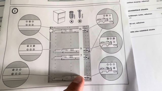 ИКЕА монтаж направляющих. Kitchen remove drawers IKEA. Ulosvedettävät laati смотреть онлайн