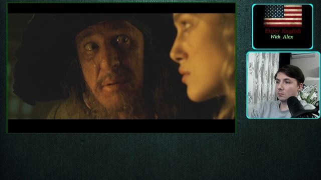 Английский НА СЛУХ по фильмам Пираты Карибского Моря 2 смотреть онлайн