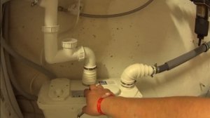 Установка раковины Gospo и насоса сололифт Jopassy: Полная и