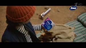 Реклама Зева | Zewa Deluxe впитывающие подушечки