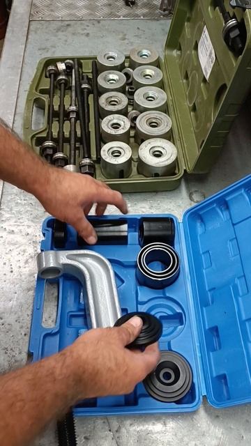 Запресовщик шаровых опор и сайлентблоков. смотреть онлайн