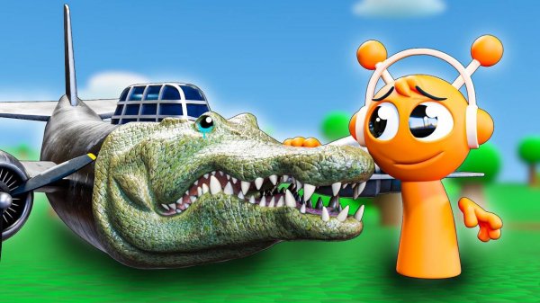 БОМБАРДИРО КРОКОДИЛО НА ВОЛЕ! Incredibox Sprunki анимации