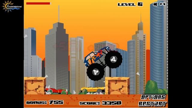 Monster Truck Destroyer (All Levels 12) смотреть онлайн