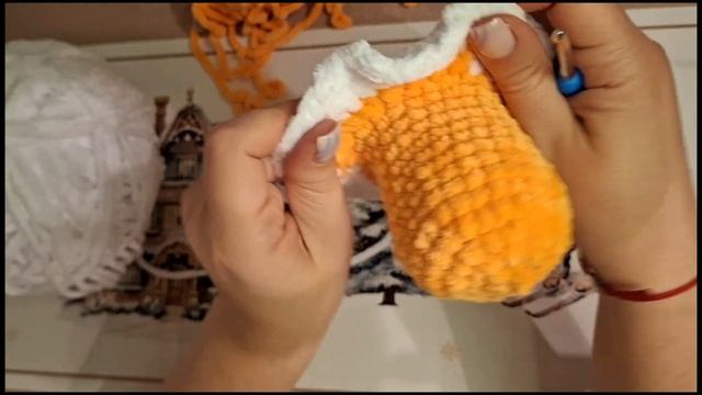 МК Гусь-обнимусь вязаный крючком 1м. Часть 1 смотреть онлайн