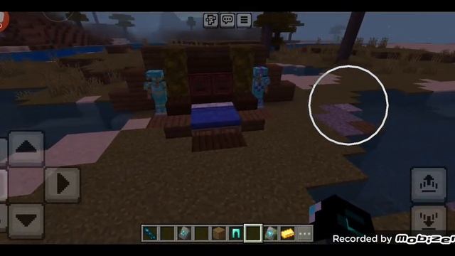 Кровать в сосновом стиле #minecraftbuilding #minecraft #врек