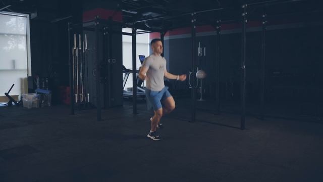 Прыжки на одной ноге через скакалку / Single Leg Under