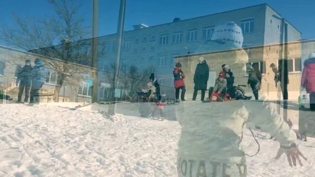 Зима 2018, Снег Завезли!! Осваиваем санки смотреть онлайн
