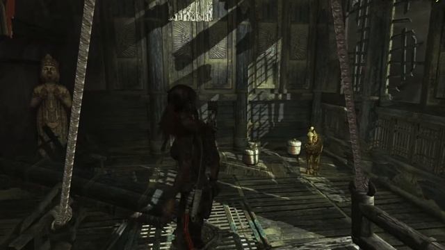 Прохождение. TombRaider 2013. Лара Крофт. На поиски пилота, Тайная гробница. Часть 6.