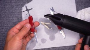 Простой способ почистить и смазать раскладной нож или