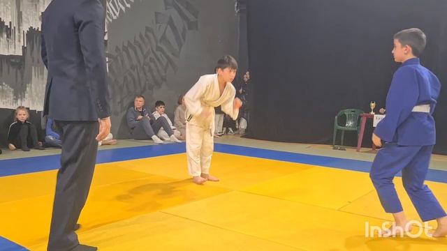 Досрочная победа. Первая схватка. Комилов Иляс #абдура