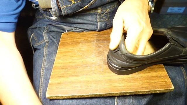 Протерлась подошва в туфлях. Замена подошвы