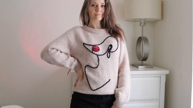 👄СВИТЕР "LIBERTA" спицами. ВИДЕО ОБЗОР смотреть онлайн