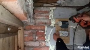 Провожу электричество в свой сарай