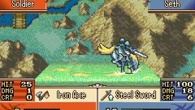 GBA - Fire Emblem - Sacred Stones смотреть онлайн