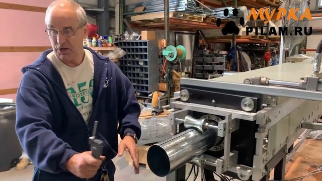 Мурка - Давильно-раскатной станок SGR D 800 для вытяжки ме? смотреть онлайн