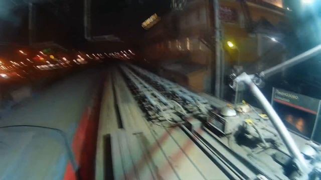 Шатание токоприемника SlowMotion