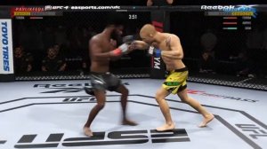 Как ПОБЕЖДАТЬ в UFC 4 ОНЛАЙН используя один хороший УДАР!