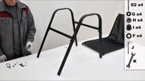 Инструкция по сборке садового стула/кресла