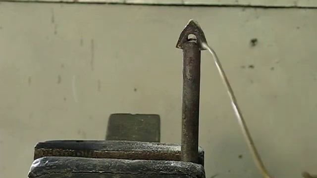 Пайка латунью твердосплавного наконечника смотреть онлайн