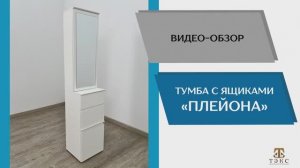 ТЭКС Видео обзор. Прихожая Плейона. Тумба с ящиками.