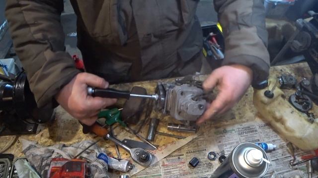 Бензокоса HAMMER TRK34 не заводится. Часть 2 смотреть онлайн