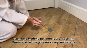 Магнитный стоппер ограничитель для двери Hangwoods