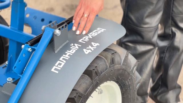 Мини-трактор на базе пахотно-ездового модуля Смарт-04 (?