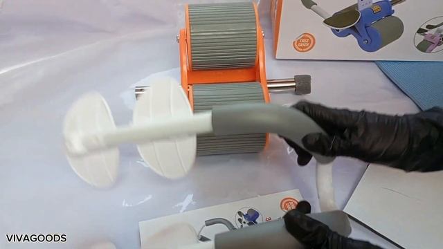 VIVAGOODS тренажер для пресса и спины  оранжевый