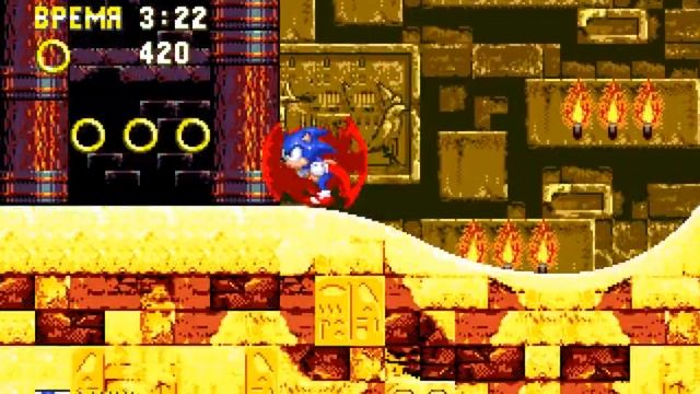 Sonic and Knuckles (Sega Mega Drive) прохождение за Соника смотреть онлайн