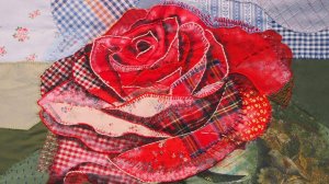 Лоскутные цветы: розы, которые не завянут